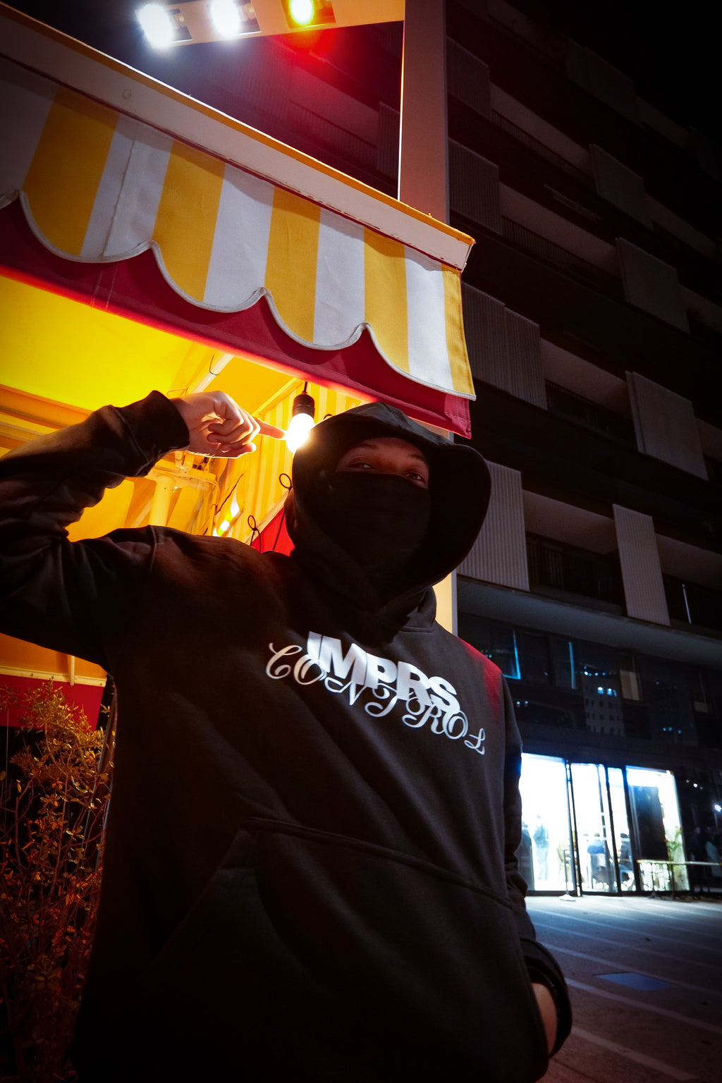 Hoodie IMPRS CORE – Noir