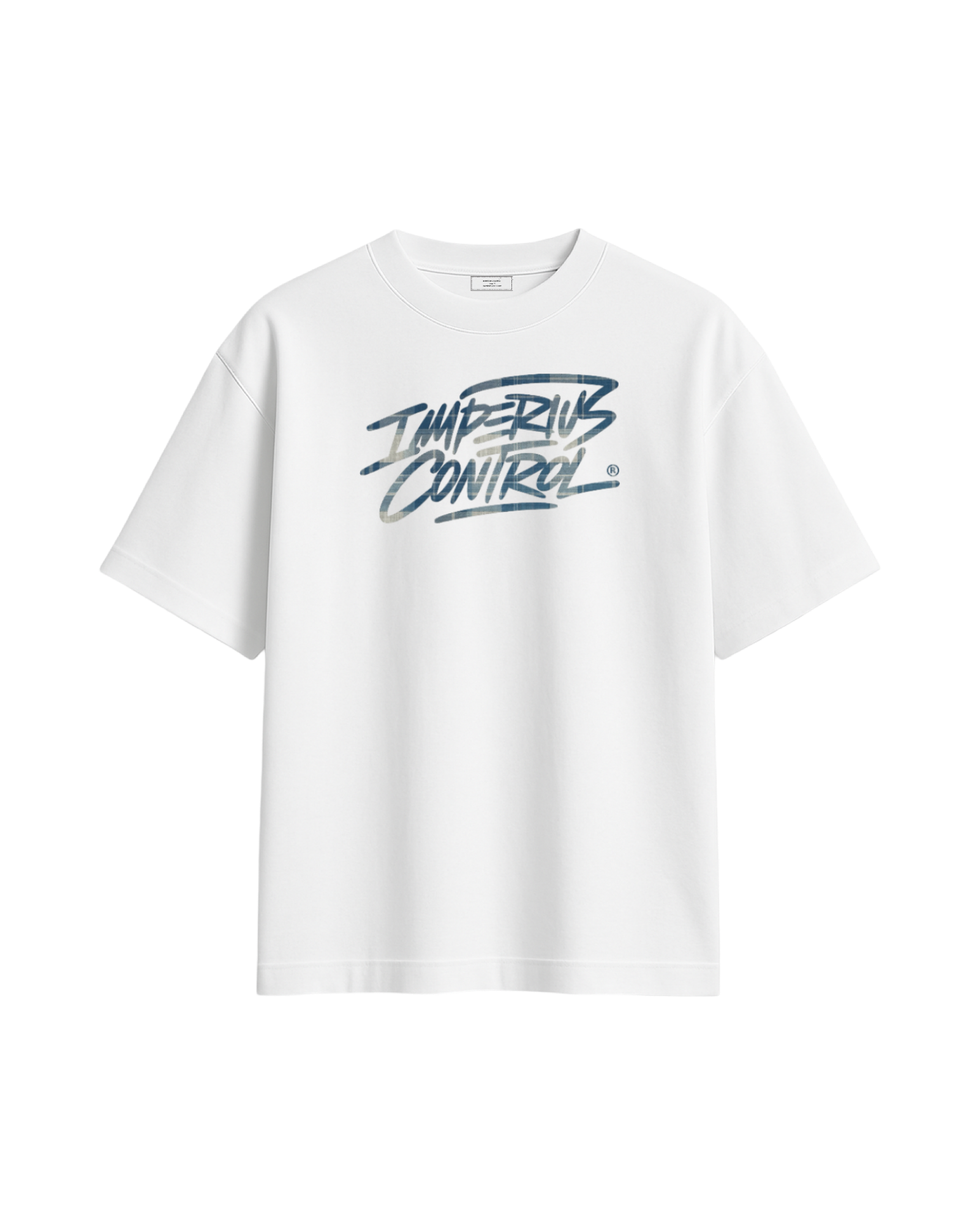 T-Shirt Signature Strokes – Bleu Brume