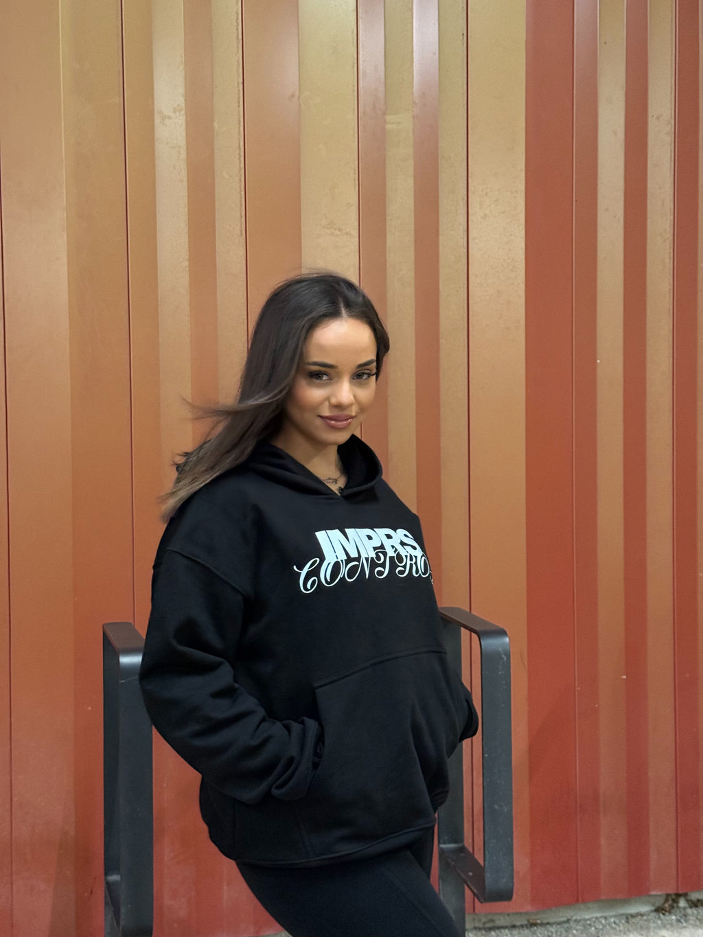 Hoodie IMPRS CORE – Noir