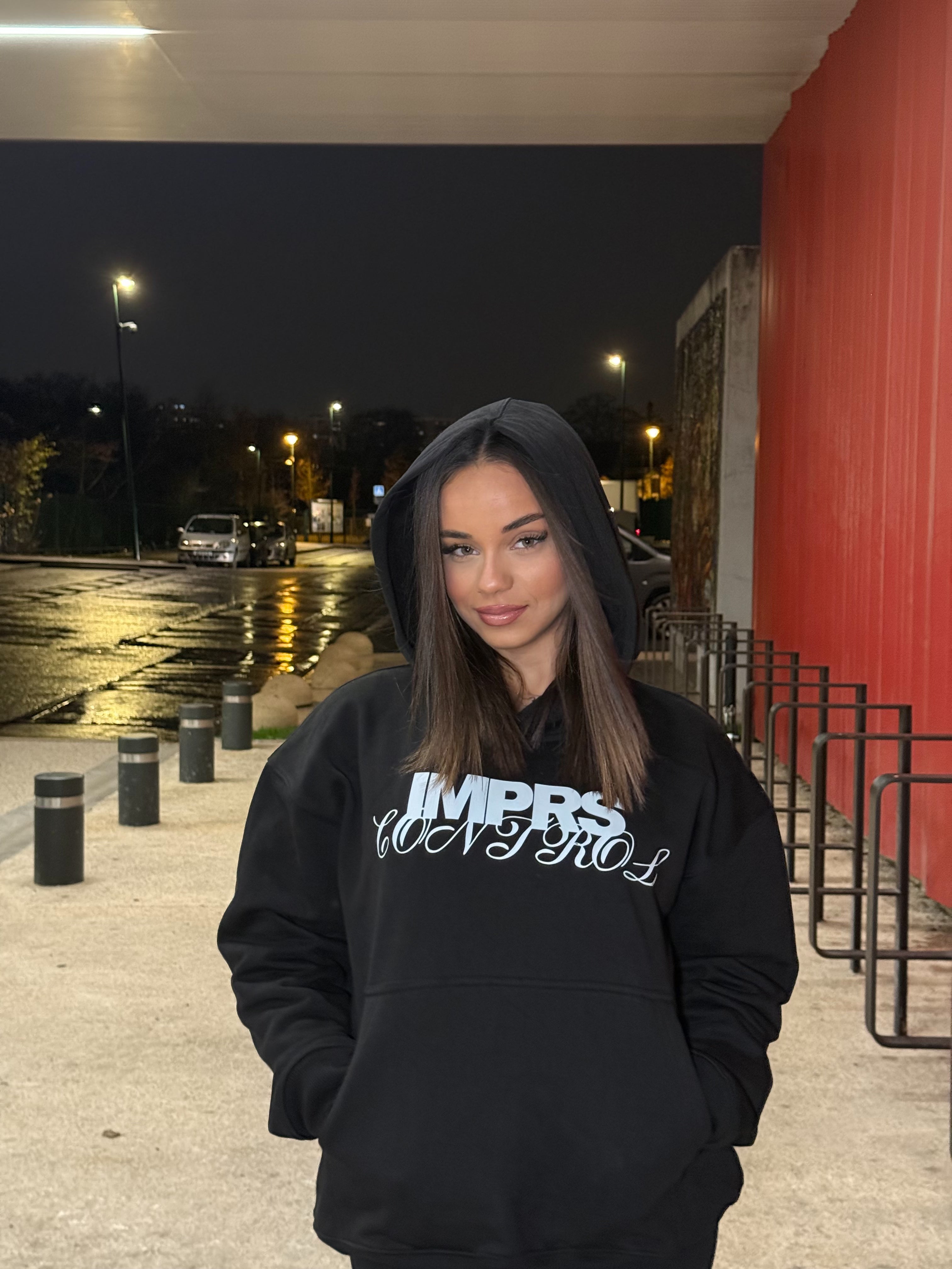 Hoodie IMPRS CORE – Noir
